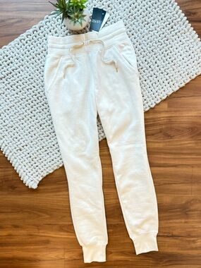 Ralph Lauren | Athletic Fleece Straight Leg Pants in Winter Cream | X-Small